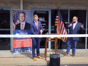 Rep. Riley Moore celebrates opening of Morgantown district office